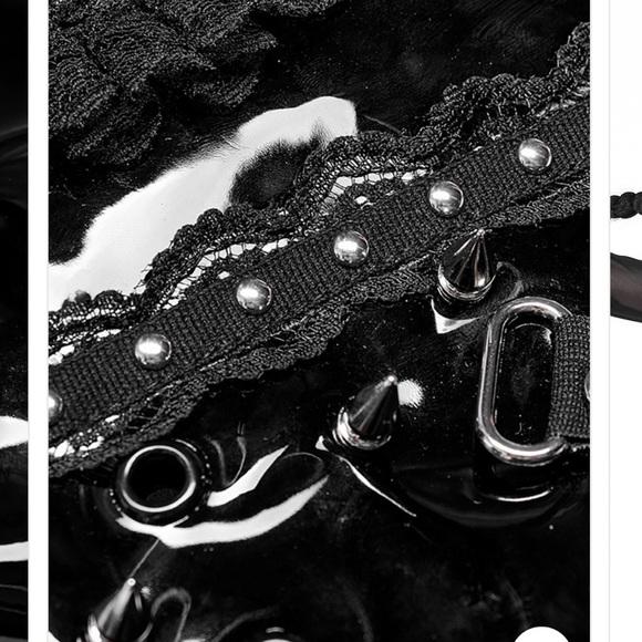 Goth Full Face Mask - Picture 6 of 6